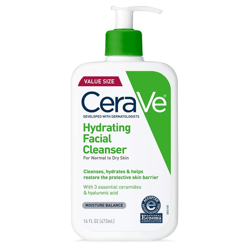 CeraVe Hydrating Facial Cleanser​
